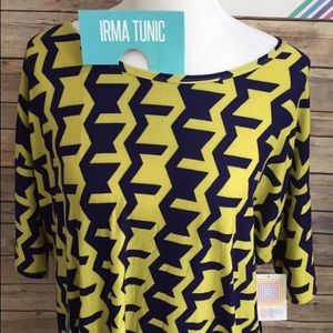 LuLaRoe Irma Tunic size Medium